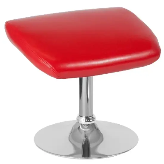Flash Furniture Egg Series Ottoman Footrest with Chrome Base image {7}