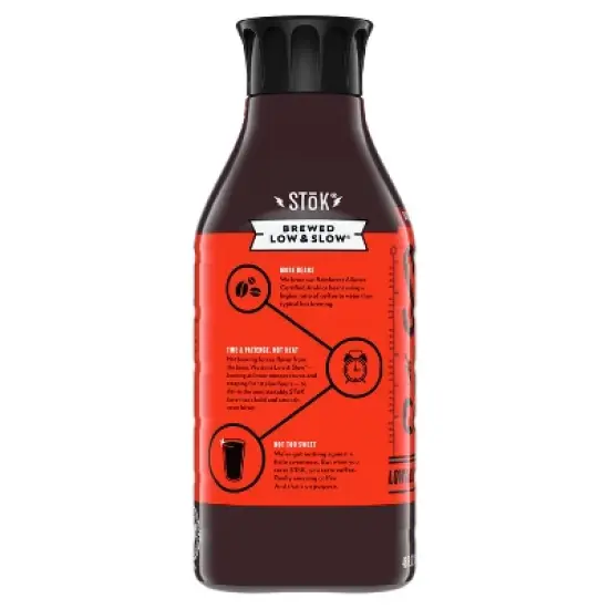 SToK Not Too Sweet Black Cold Brew Coffee - 48 fl oz image {12}