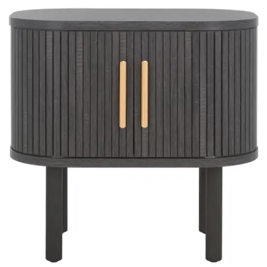 Tealla 2 Tambour Door Nightstand - NST9610 - Safavieh image {14}