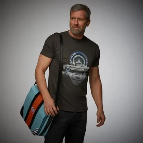 GrandPrix Originals Gulf Silverstone Messenger Bag image {2}