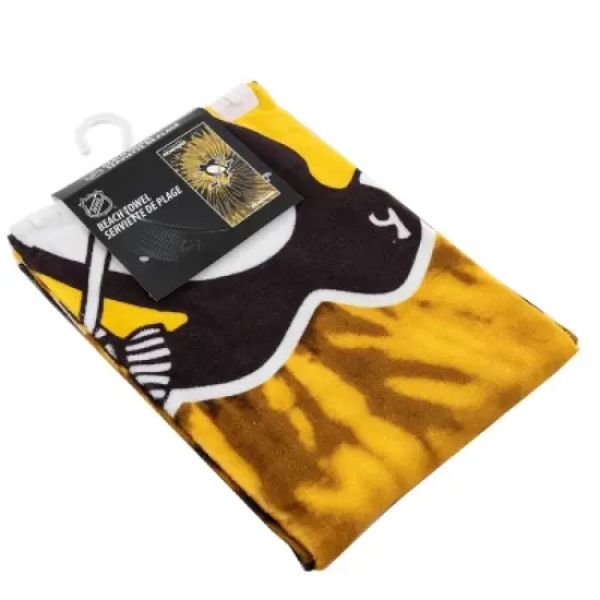 NHL Pittsburgh Penguins Pyschedelic Beach Towel image {5}