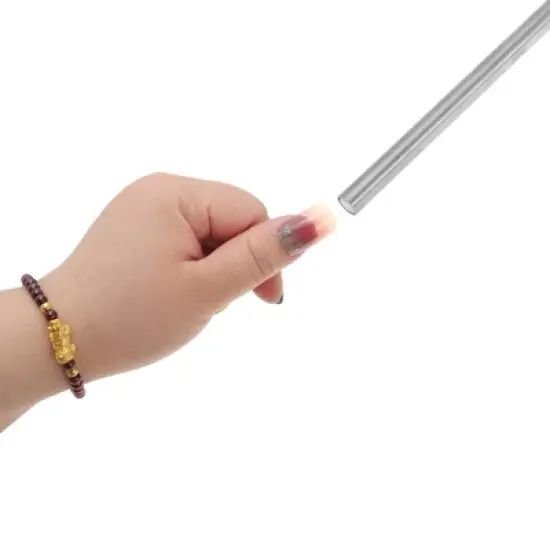 Unique Bargains Multifunctional Nail Magnet Silver Tone 1 Pc image {1}