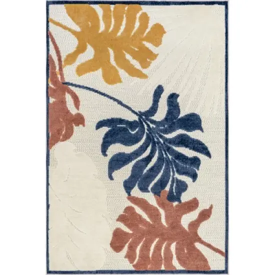 nuLOOM Tova Colorful Floral Indoor/Outdoor Area Rug image {9}