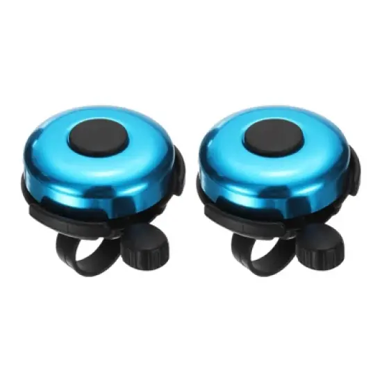 Unique Bargains Aluminum Loud Clear Sound Scooters Bicycle Bells 2 Pcs 2.3" image {6}