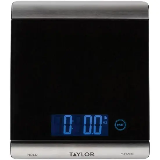 Taylor&reg; Precision Products High-Capacity Digital Kitchen Scale in Silver image {1}