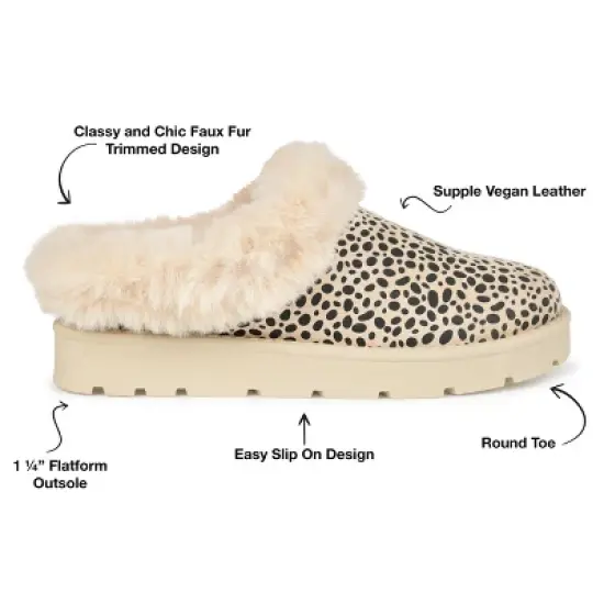 Journee Collection Womens Whisp Comfort Insole Slip On Mules Round Toe Slippers image {7}