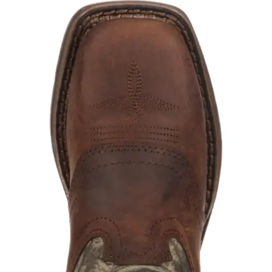 Little Kid Durango Saddle Western Boot, DBT0120, Camo image {5}