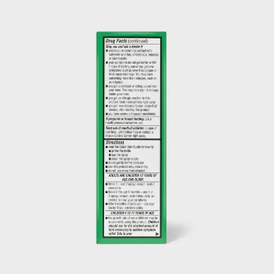 Fluticasone Propionate Allergy Relief Nasal Spray - up&up&trade; image {2}