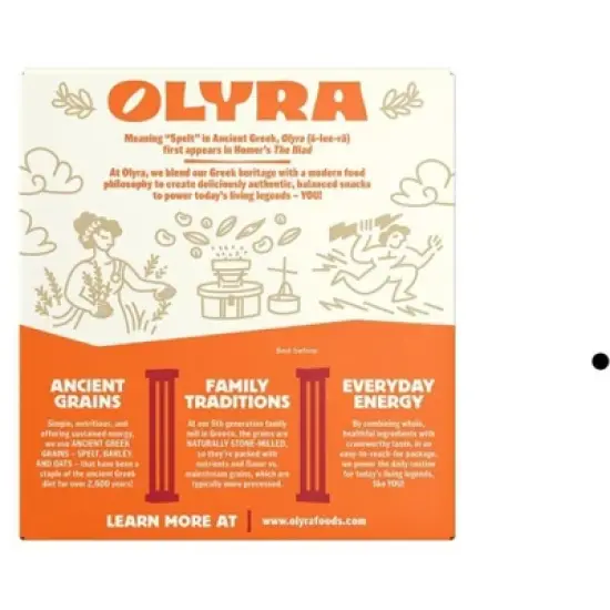 Olyra Snack Bars Strawberry Fruit and Grain Bites - 5.3oz/4ct image {3}
