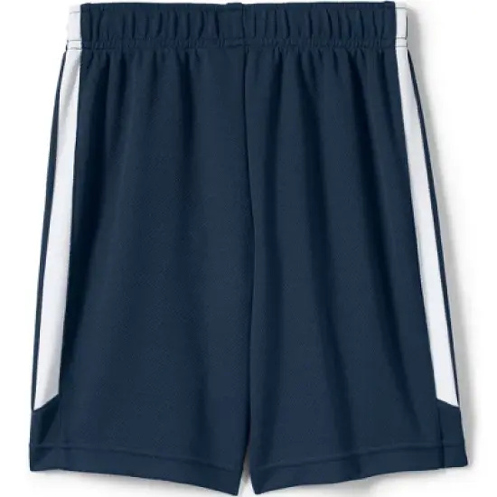 Lands' End School Uniform Boys Mesh Athletic Gym Shorts image {1}