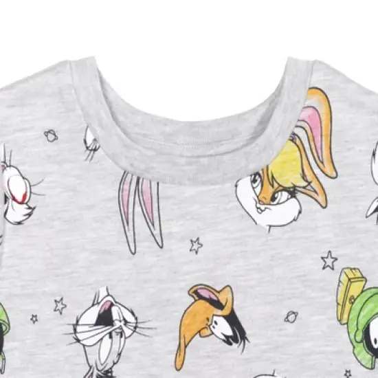 SPACE JAM Looney Tunes Space Jam Sylvester Buggs Bunny Daffy Duck Girls French Terry Sweatshirt Little Kid to Big Kid  image {1}