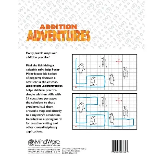 MindWare Addition Adventures - Brainteasers image {1}