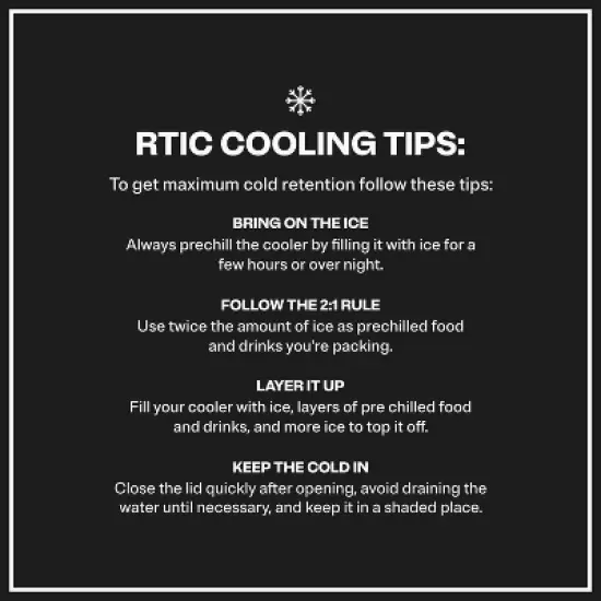 RTIC Outdoors 45qt Hard Sided Cooler image {4}