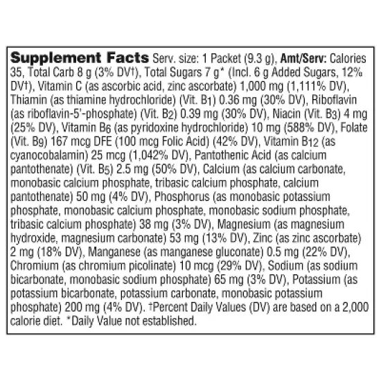 Emergen-C Winter Escapes Avalanche Vitamin Powder - Lemon Lime - 30ct image {7}