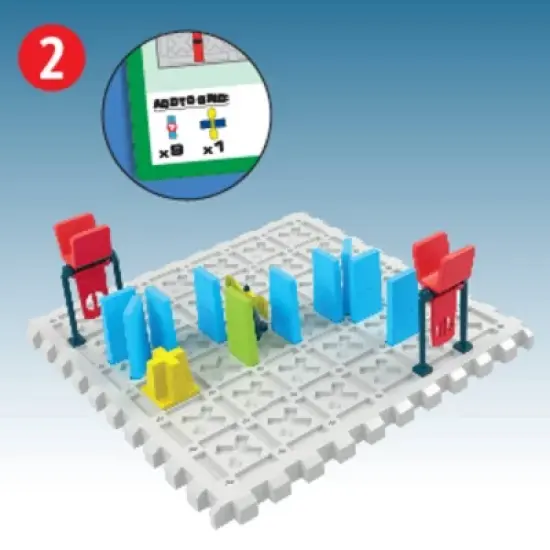 Ravensburger ThinkFun Domino Maze Concentration Logic Board Game: Creative Thinking, 15+ Min Play, Includes Cards & Game Pieces image {3}