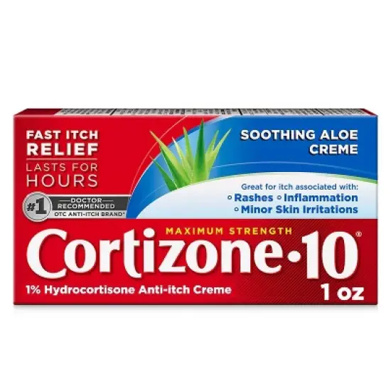 Cortizone 10 Maximum Strength Aloe Anti-Itch Creme image {6}