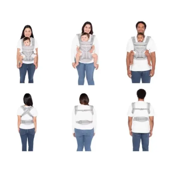 Ergobaby Omni Dream Baby Carrier - Soft Touch Cotton, All-Position Adjustable image {5}