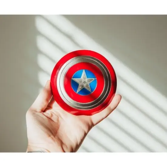 SalesOne LLC Marvel Studios Captain America 4-Inch Shield Prop Replica image {3}