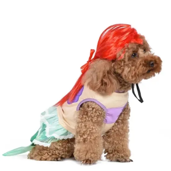Halloween Disney Little Mermaid Dog Costume image {4}