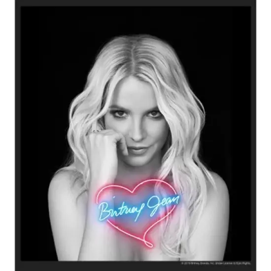 Junior's Britney Spears Jean Album Cover Festival Muscle Tee image {1}