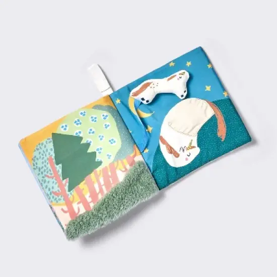 Interactive Soft Book and Plush Toy - Unicorn - Cloud Island&trade; image {2}