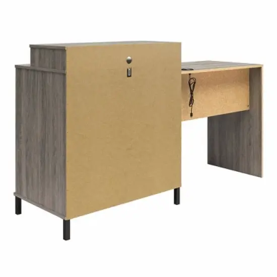 Kalissa Dresser Combo with Wireless Charger Desk - Novogratz image {5}