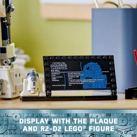 LEGO Star Wars R2-D2 Buildable Toy Droid for Display and Play 75379 image {4}