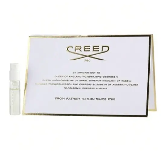 Creed Aventus For Her By Creed Women Eau De Parfum Spray Vial On Card Patchouli, Green Apple, Bergamot, Lemon, Violet 2016  Perfume image {1}