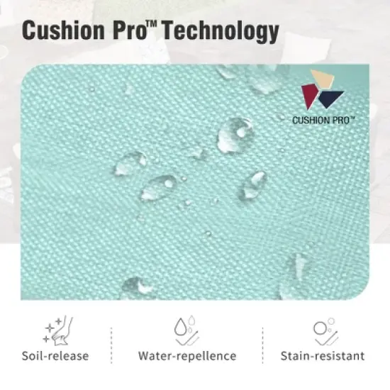 Captiva Designs 10pc Wicker Outdoor Patio Rattan Sectional Conversation Set with Fire Pit Table and Cushioned Ottoman image {12}