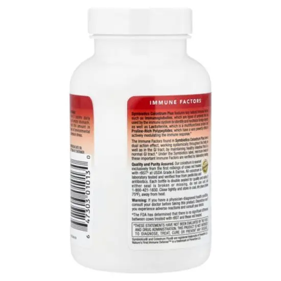Symbiotics Colostrum Plus&reg; Chewables, Wild Cherry , 120 Chewable Tabs image {2}