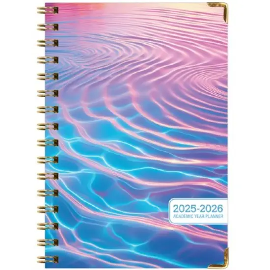 Global Printed Products Hardcover AY 2025-2026 Fashion Planner - 5.5"x8" (Summer Bliss) image {6}
