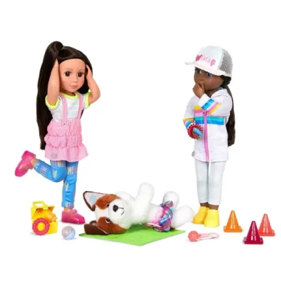 Glitter Girls Pet for 14" Dolls Maggie & Pup Training School Playset image {1}