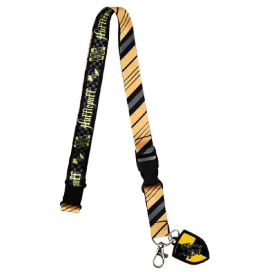 Harry Potter Hufflepuff Characteristics Enamel Charm Lanyard image {3}