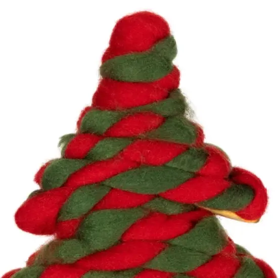 Northlight Twisted Yarn Plush Christmas Tree Decoration - 15.25" image {5}