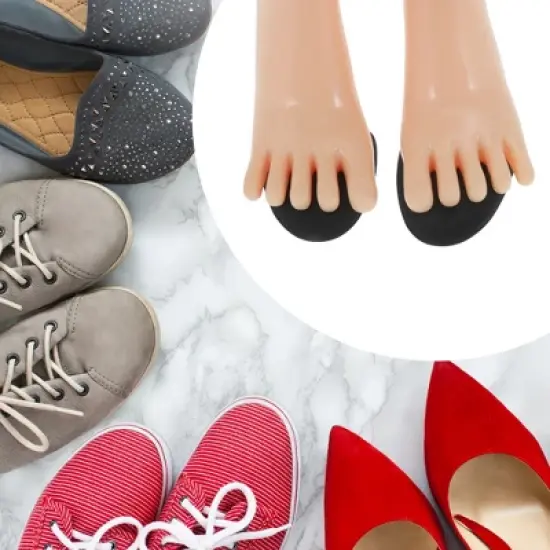 Unique Bargains Soft Anti-wear Forefoot Insole Pads 1 Pair image {2}