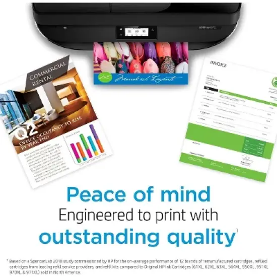 HP 61XL Original High-Yield Ink Combo &ndash; Black & Tri-Color &ndash; Bulk Packaging, Same Premium Quality! image {2}