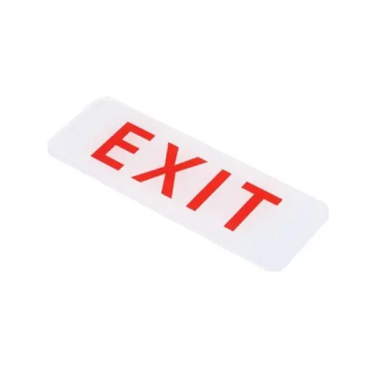 Unique Bargains Acrylic Self-Adhesive Waterproof Home Business Self Adhesive Exit Sign image {5}