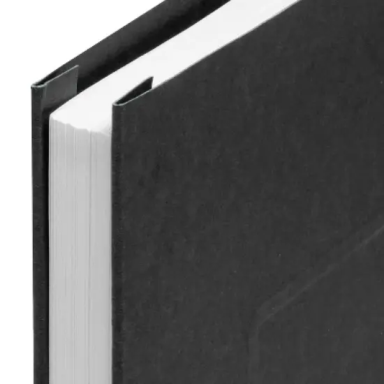 Oxford Paper Report Cover Large 2 Prong Fastener Letter 3" Capacity Black 25/Box 5730105 image {1}