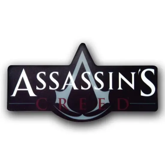 Just Funky OFFICIAL Assassin's Creed Logo Magnet | Feat. The Assassin's Crest | 5.8" Wide image {7}