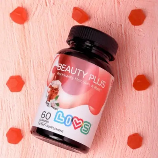 LIVS Gummies Beauty Plus (hair, skin, & nails) image {8}