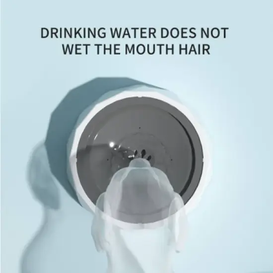 Els Pet 1L Diamond Shaped Floating Dog Bowl image {2}