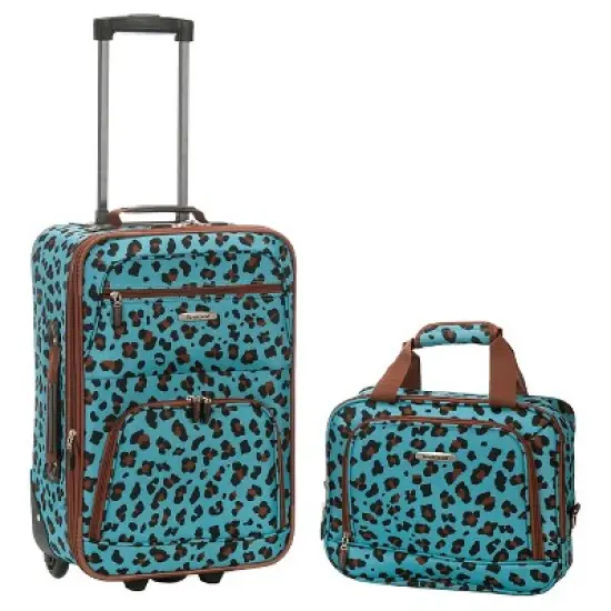 Rockland Fashion 2pc Softside Luggage Set image {8}