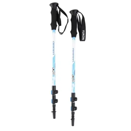 Yukon Charlie's Advanced 8 x 21 Inch Women's Snowshoe Kit for Winter Hiking and Backpacking with 2 Poles and Travel Bag, 150 Pound Capacity image {2}