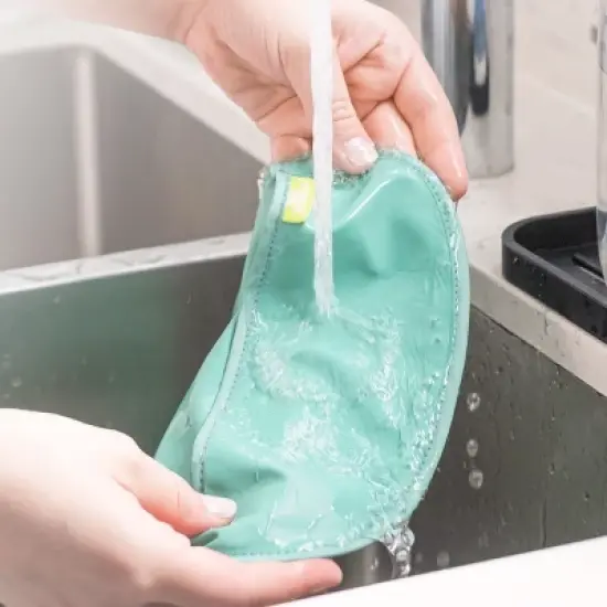 KeaBabies 3pk Presto Baby Bibs Waterproof with Food Catcher, Lightweight Toddler Bibs for Eating image {5}