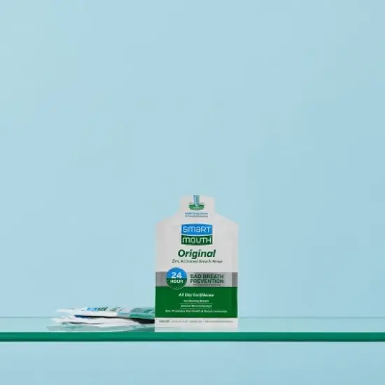 SmartMouth Original Activated Dual Solution Breath Rinse - Trial Size - 4 fl oz/10ct image {3}