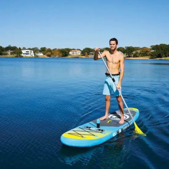 WOW 10' x 6" Rover Stand-Up Paddleboard Package with Cupholder image {4}