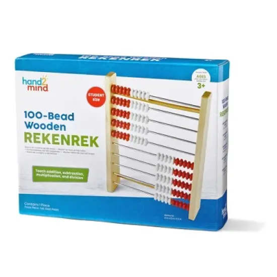hand2mind 100-Bead Wooden Rekenrek image {3}