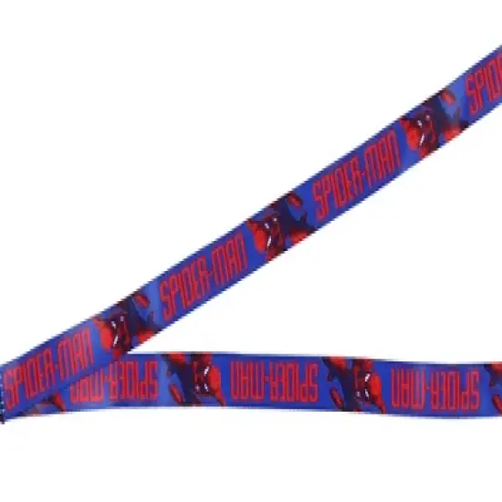Marvel Spider-Man ID Badge Holder Lanyard w/ Rubber Pendant and Collectible Sticker image {3}