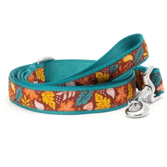 Falling Leaves Dog Leash - The Worthy Dog image {3}