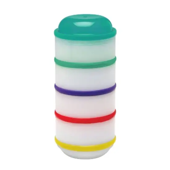 Dr. Brown's Snack-A-Pillar Snack and Dipping Cup Food Storage Containers - White - 4pk image {8}